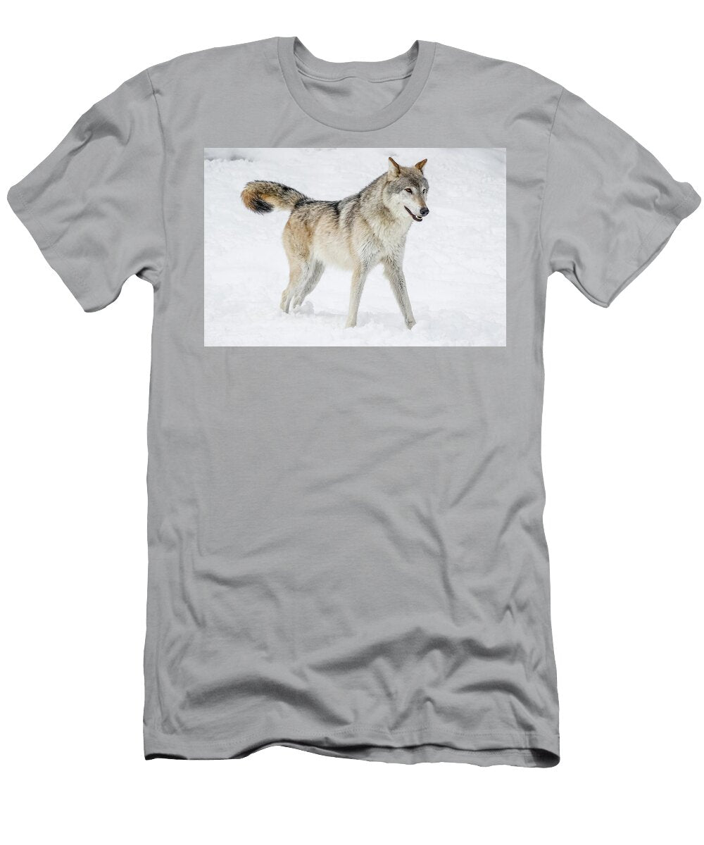 A Wolfs Winter Wonderland Athena Mckinzie T-Shirt