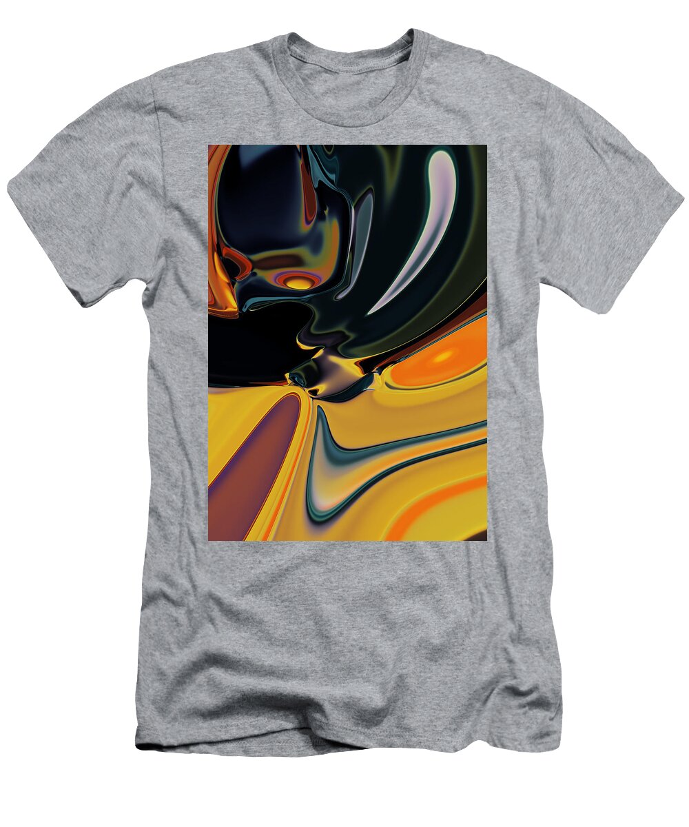 Abstract the Brief Battery Plants Chrome Martin Stark T-Shirt