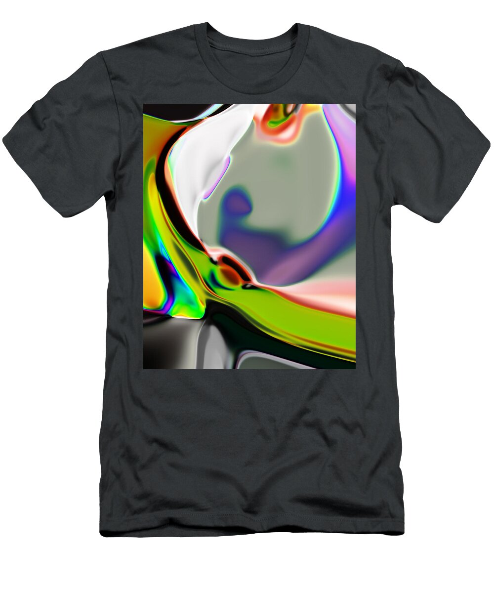 Abstract the Modern Wetland Radiates Minor Martin Stark T-Shirt
