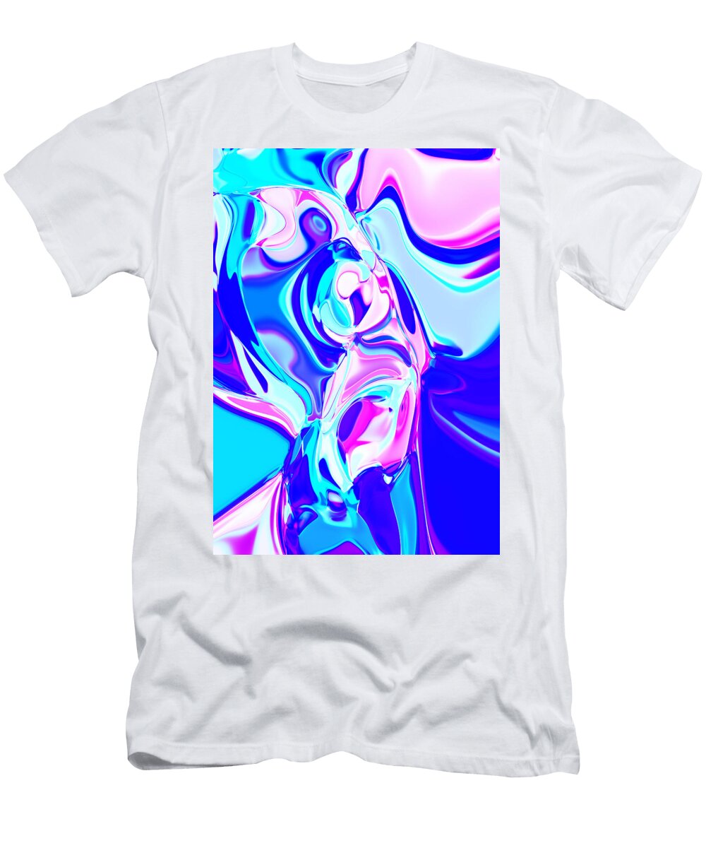 Abstract the Whispering Curler Offends Kielbasa Martin Stark T-Shirt