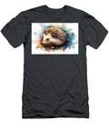 Abstract Watercolor Image of a Hedgehog Created with Technolog N Akkash T-Shirt