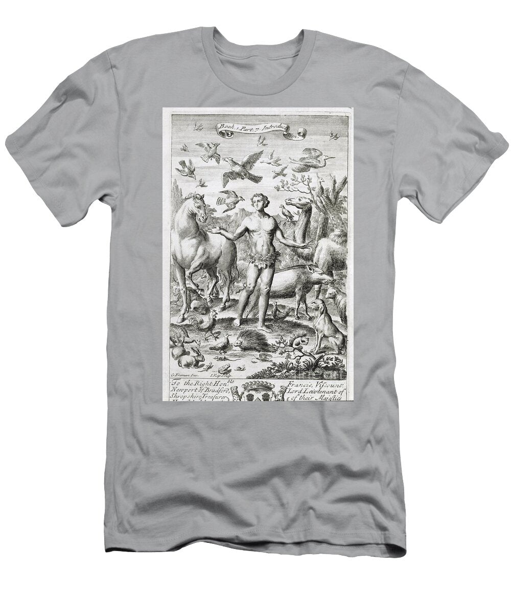 Adam in Paradise with the Animals G Freman T-Shirt