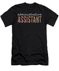 Administrative Assistant Leopard Print Funny Appreciation Jensen Cena T-Shirt