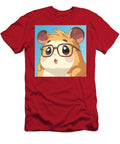 Adorable Cartoon Hamster Wearing Glasses Carlote Likes T-Shirt
