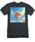 Adorable Flying Hamster with Angelic Wings in a Sunny Sky Lemaire Gilles T-Shirt