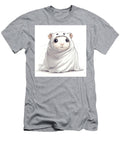 Adorable Hamster in a Ghost Costume Sebastian a T-Shirt