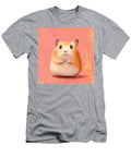 Adorable Hamster on a Pink Background Lauren Fitrie T-Shirt