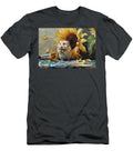 Adorable Hamster Painting with Sunflowers Ava Boone T-Shirt