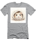 Adorable Hamster Peeking From a Cozy Blanket Chesley Colle T-Shirt