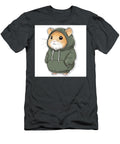 Adorable Hamster Wearing a Green Hoodie Amea Holl T-Shirt