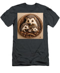 Adorable Hedgehog Family Portrait Ego Crash T-Shirt