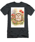 Adorable Hedgehog in Flower Garden Sun D Studio T-Shirt