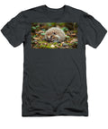 Adorable Hedgehog in Forest Hedgehog Curled Ball Forest Floor Arran Hooper T-Shirt