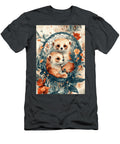 Adorable Red Panda Cubs in a Dreamcatcher Watercolor Art Clint Mclaughlin T-Shirt