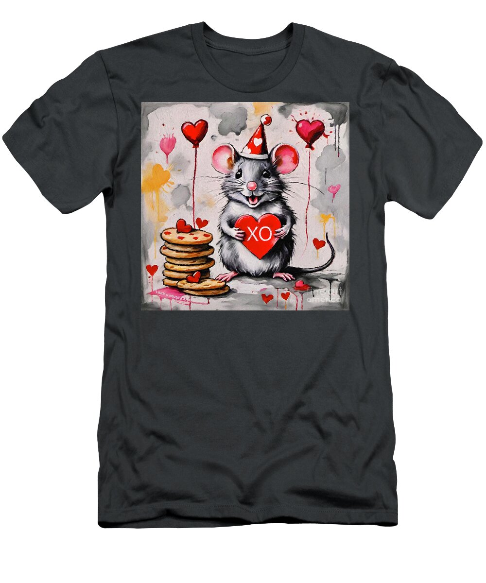 Adorable Valentines Xo Lauries Intuitive T-Shirt