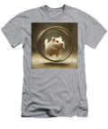 Adorable White Hamster in a Wheel Jazmine Diaz T-Shirt