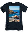 Adventurous Hamster At the Wheel of Toy Convertible on Cliff Michal Bednarek T-Shirt