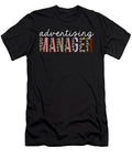 Advertising Manager Leopard Print Funny Appreciation Jensen Cena T-Shirt