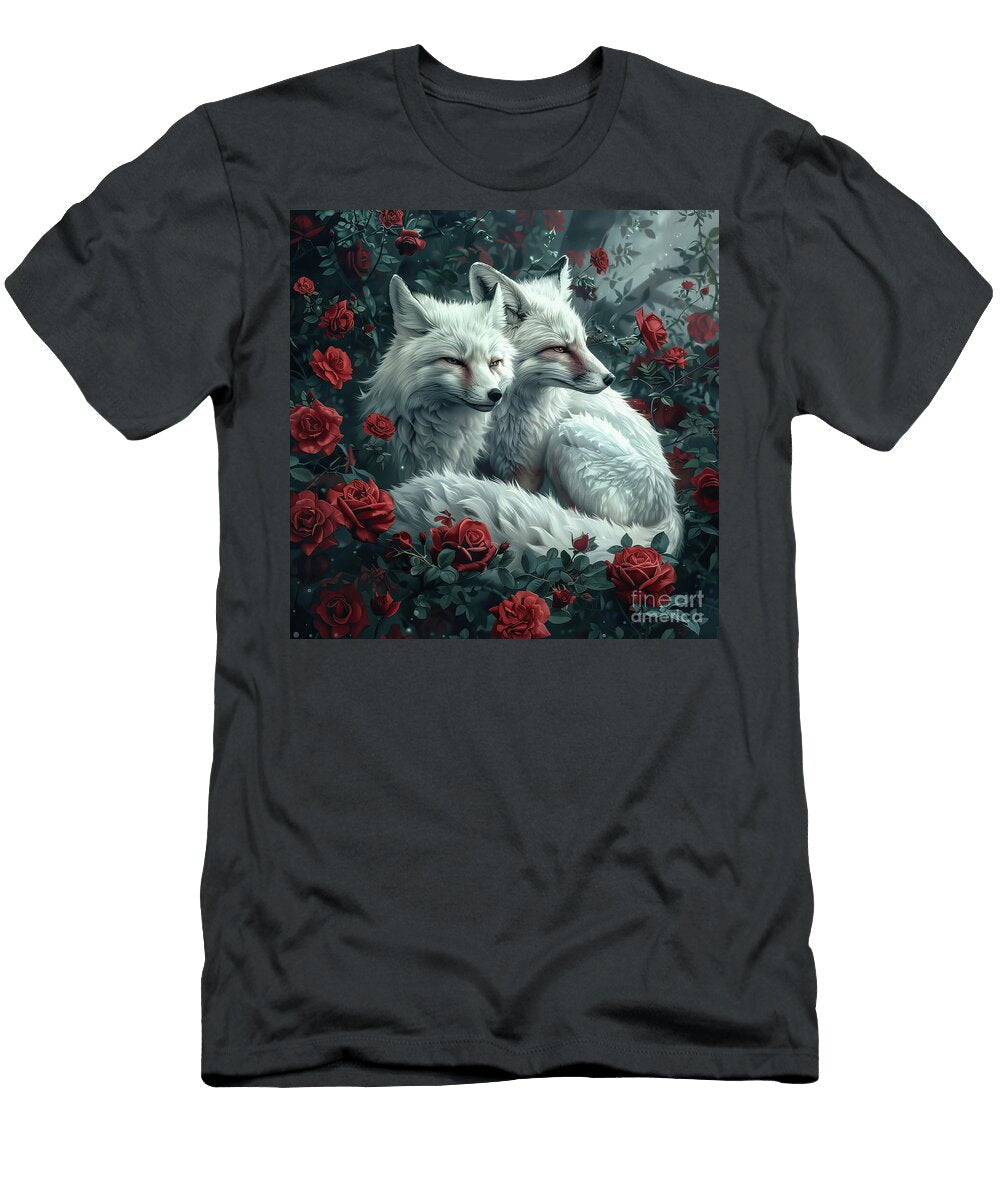 Affectionate Foxes Tina Lecour T-Shirt