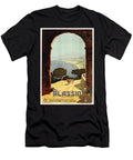 Alassio Italy Western Riviera Retro Travel Poster Vintage Poster Studio Grafiikka T-Shirt