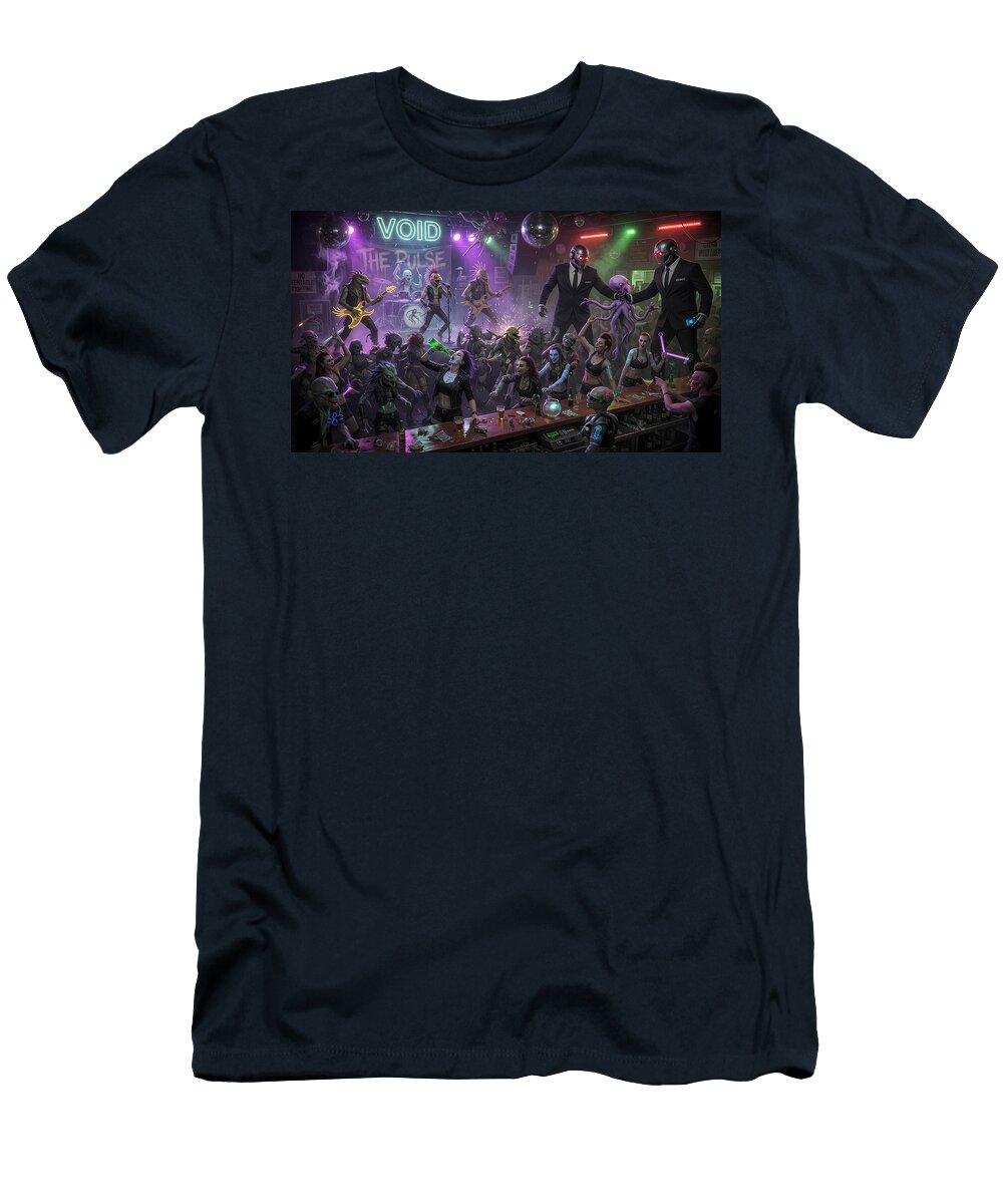 Alien Party At a Club Tricky Woo T-Shirt