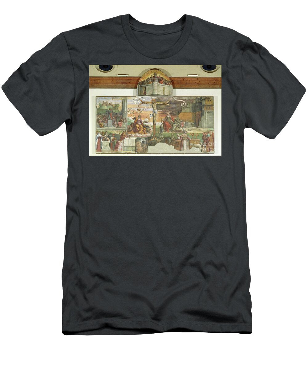 Allegory of the Old and New Testaments Benvenuto Tisi Da Garofalo T-Shirt