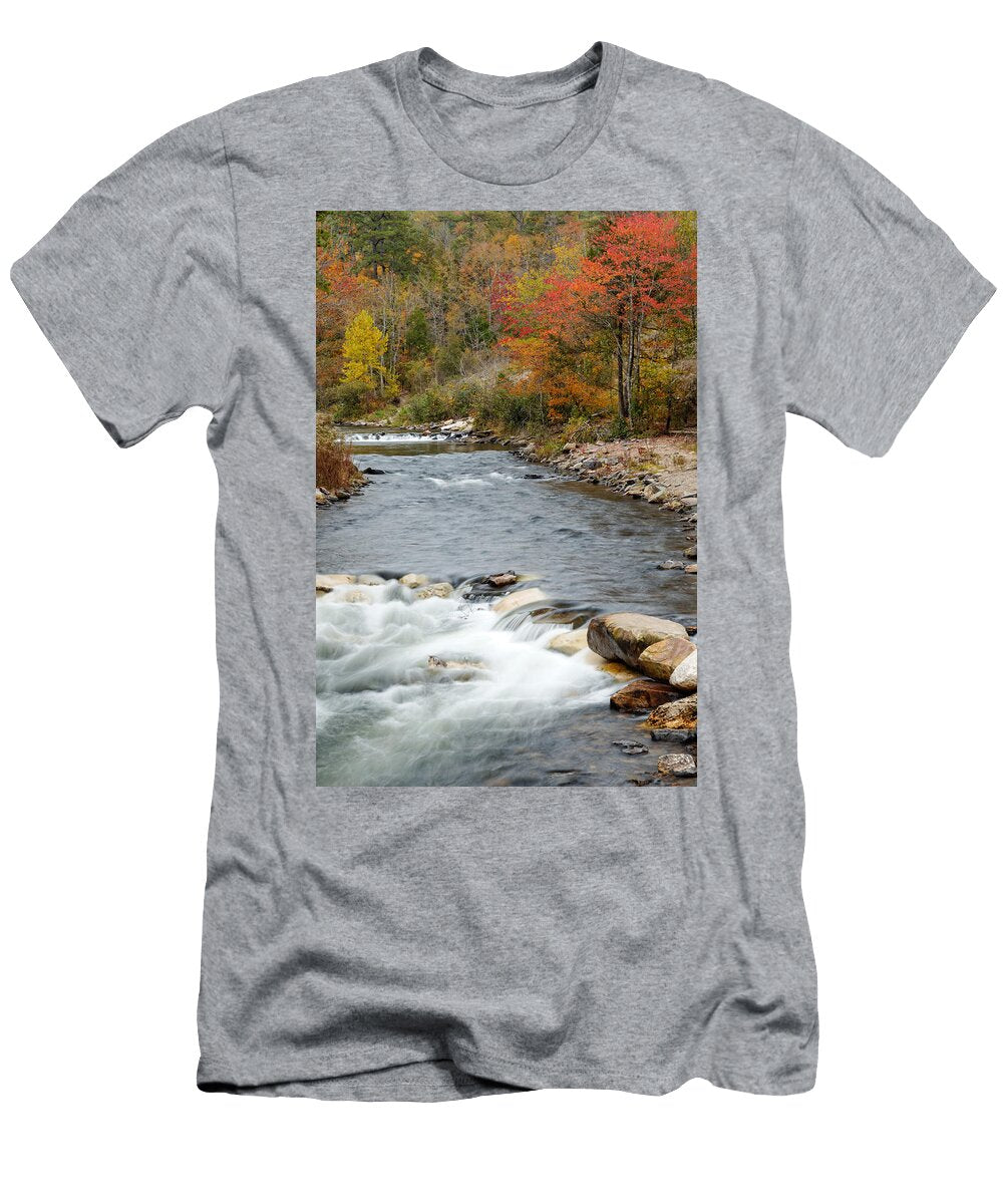 Along the Banks of the Mountain Fork River Silvio Ligutti T-Shirt