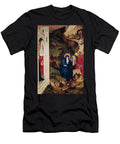 Altarpiece of the Chartreuse De Champmol Right Hand Side Depicting the Flight Into Egypt Melchoir Broederlam T-Shirt