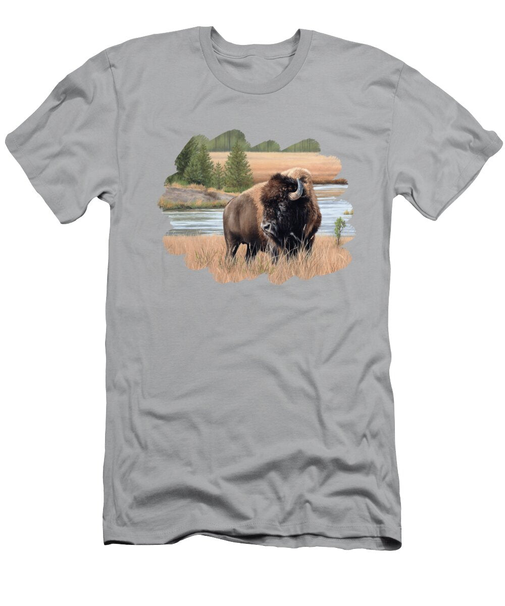 American Bison Rachel Stribbling T-Shirt