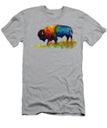 American Buffalo Iii Solid Background Hailey E Herrera T-Shirt