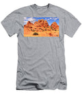 Ancient Petrified Landsape Adam Jewell T-Shirt