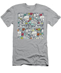 Animal Abc Indigo Multi Variant 2 Sharon Turner T-Shirt