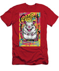 Animal Lover Gift Gerbil Graffiti Animal Portrait Street Art Grover Mcclure T-Shirt