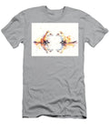 Animal Reflections Two Curious Ferrets Watercolor Portraits Giunia Sigworth T-Shirt
