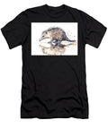 Animal Watercolor Painting Spiny Anteater Wildlife Artistic Illustration Giunia Sigworth T-Shirt