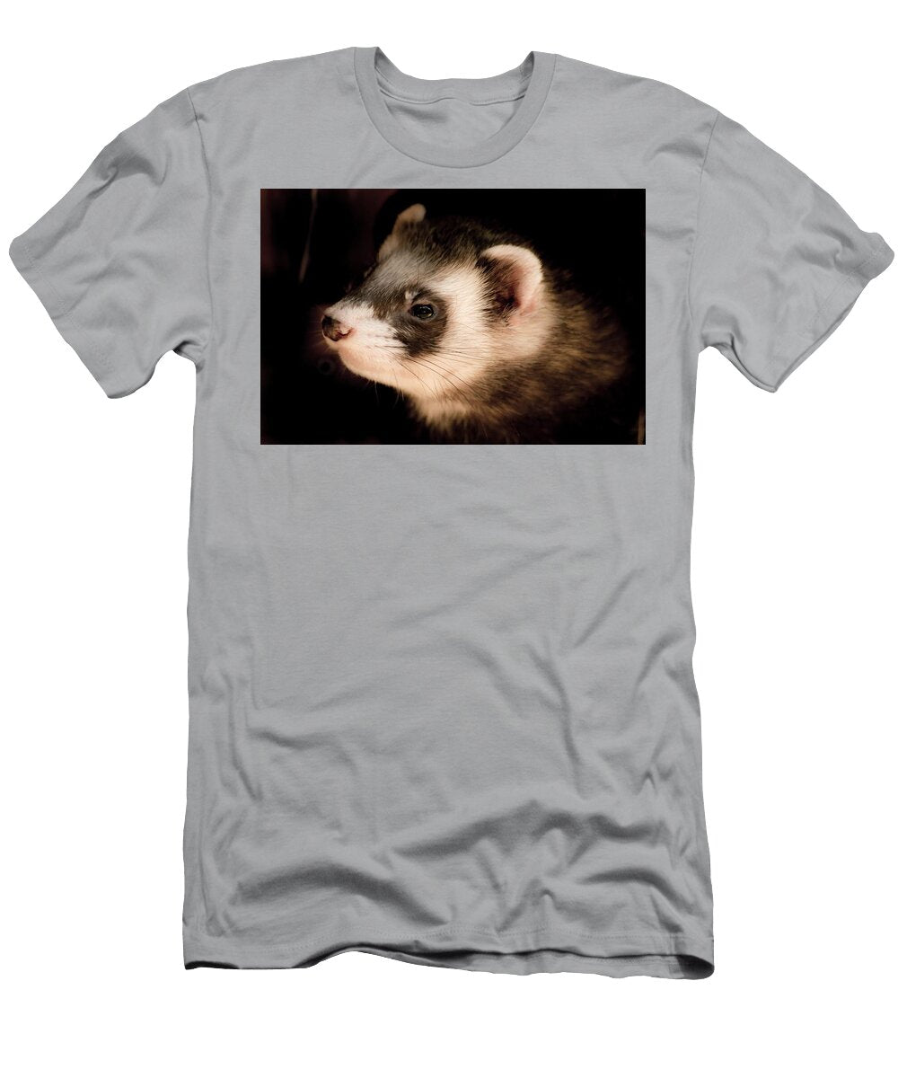 Animals Animal Portrait Ferret Mona Master T-Shirt