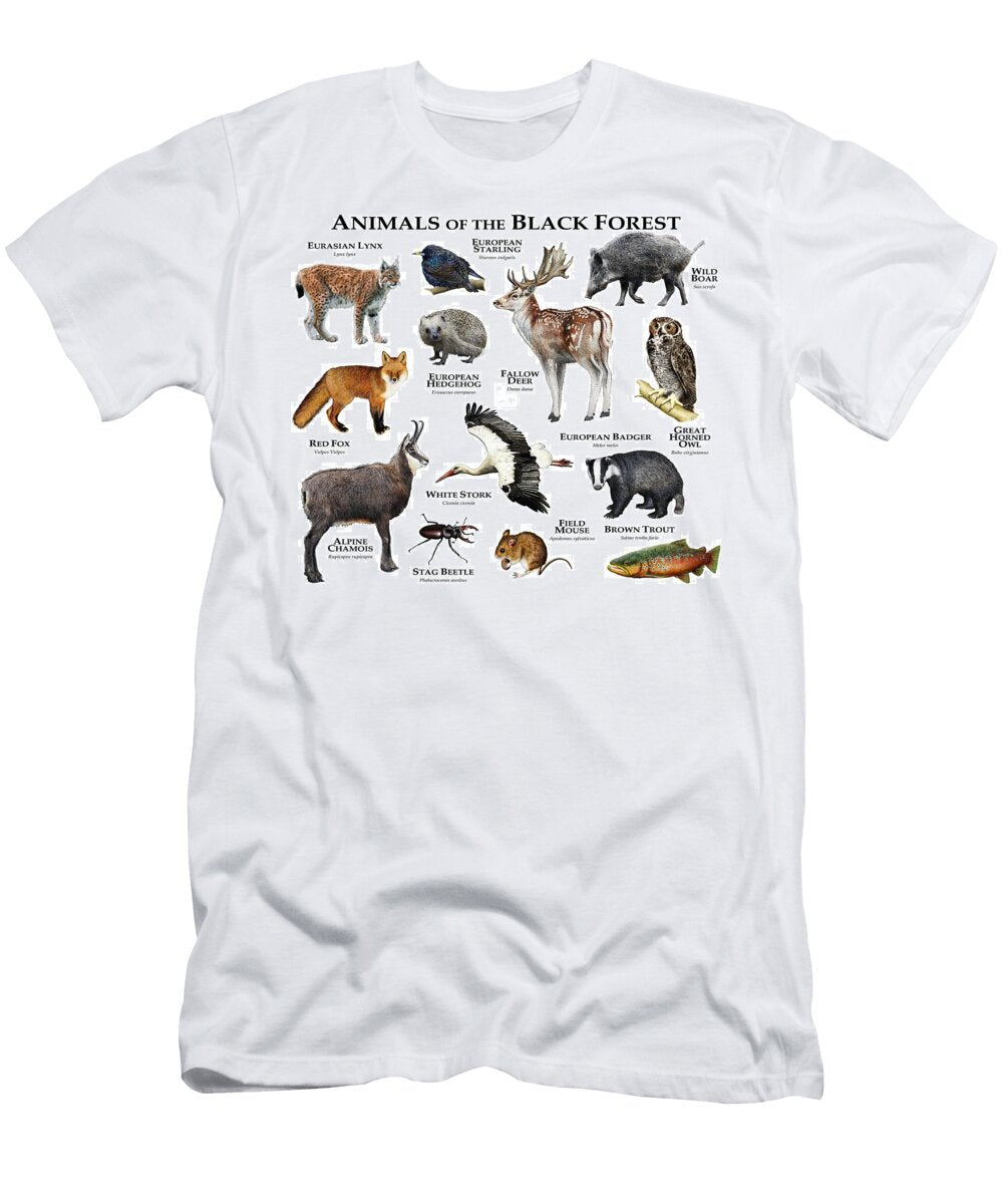 Animals of the Black Forest Roger Hall T-Shirt