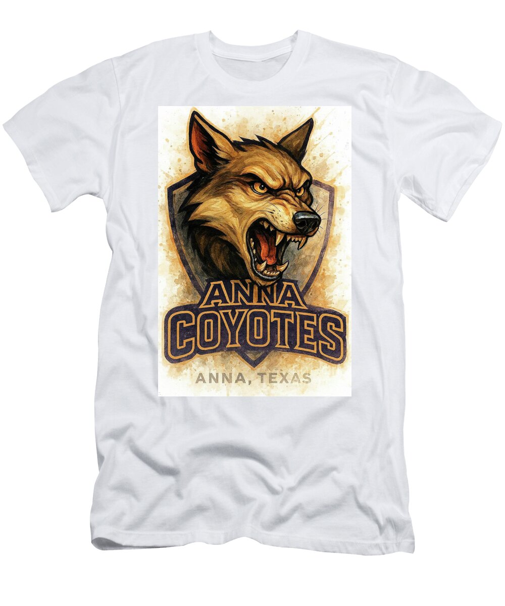 Anna Coyotes Anna Texas Robert Williams T-Shirt