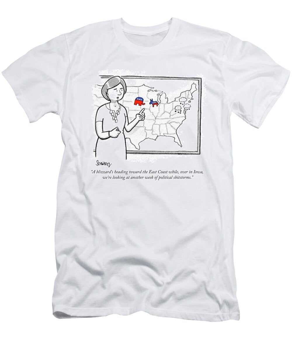 Another Week of Political Shitstorms Benjamin Schwartz T-Shirt