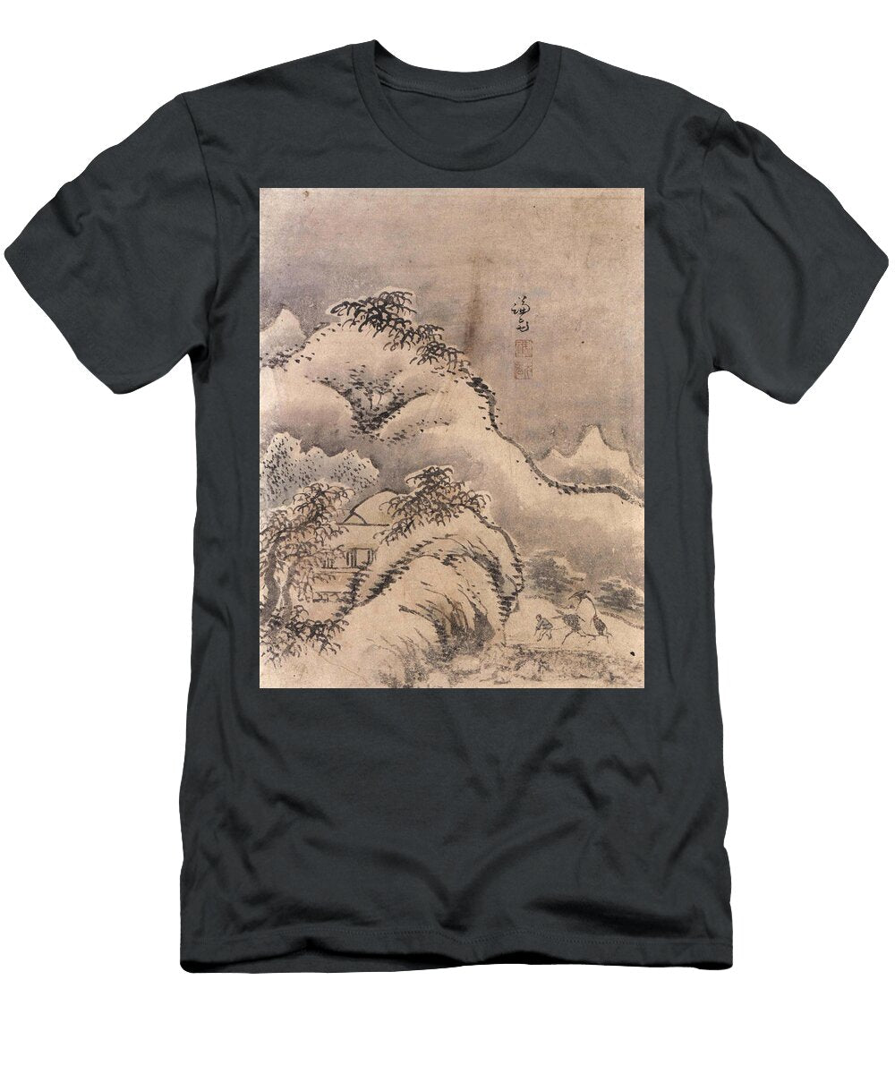 Approaching Plum Trees on a Donkey Jeong Seon T-Shirt