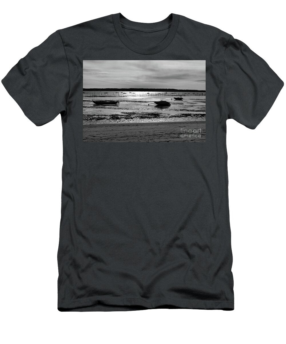 Arcachon Bay Coastline Stephen Farhall T-Shirt