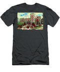 Arcadia College Grey Towers Castle Watercolor Bill Cannon T-Shirt