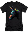 Art Abstract Donkey Animals Motif Dhbubble T-Shirt