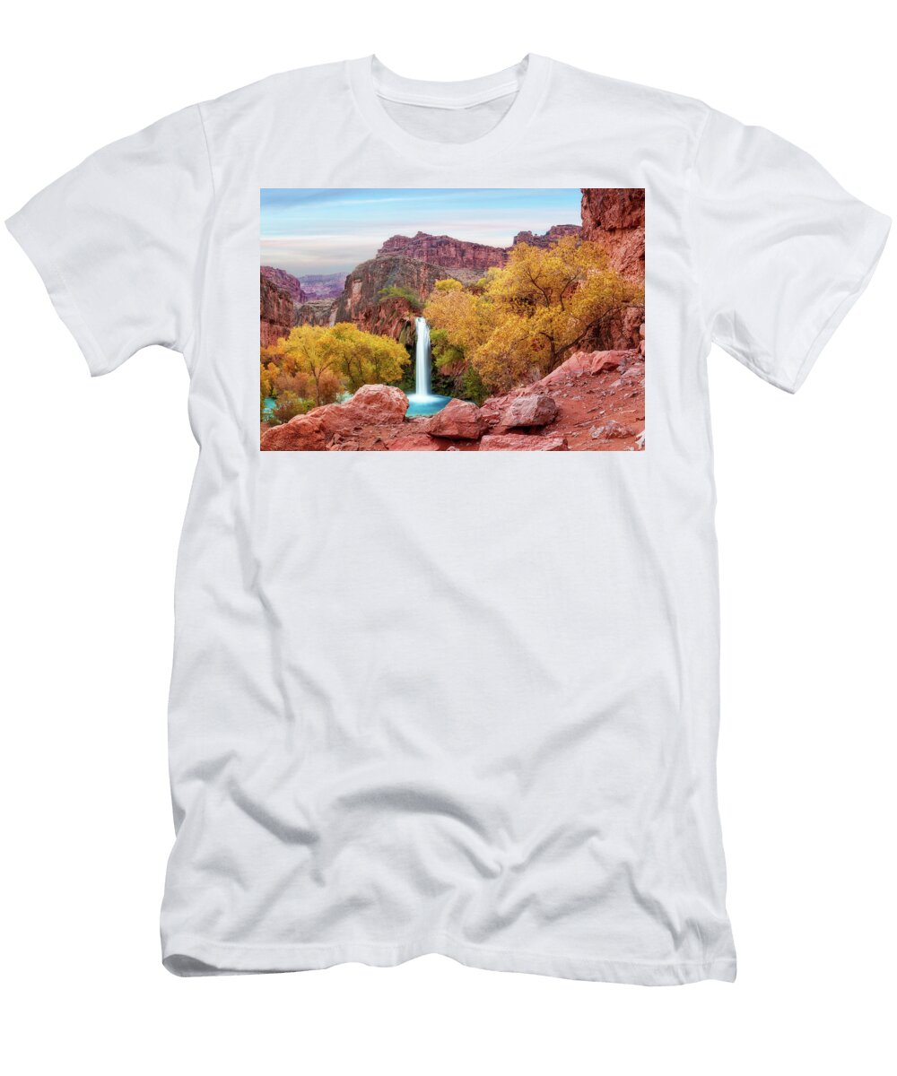Autumn At Havasu Falls Alex Mironyuk T-Shirt