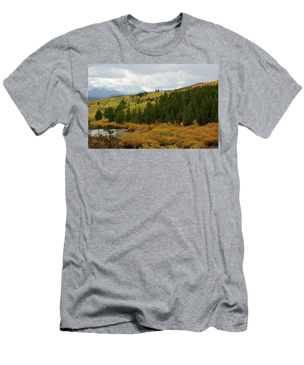 Autumn At the Beaver Pond Whispering Peaks Photography T-Shirt