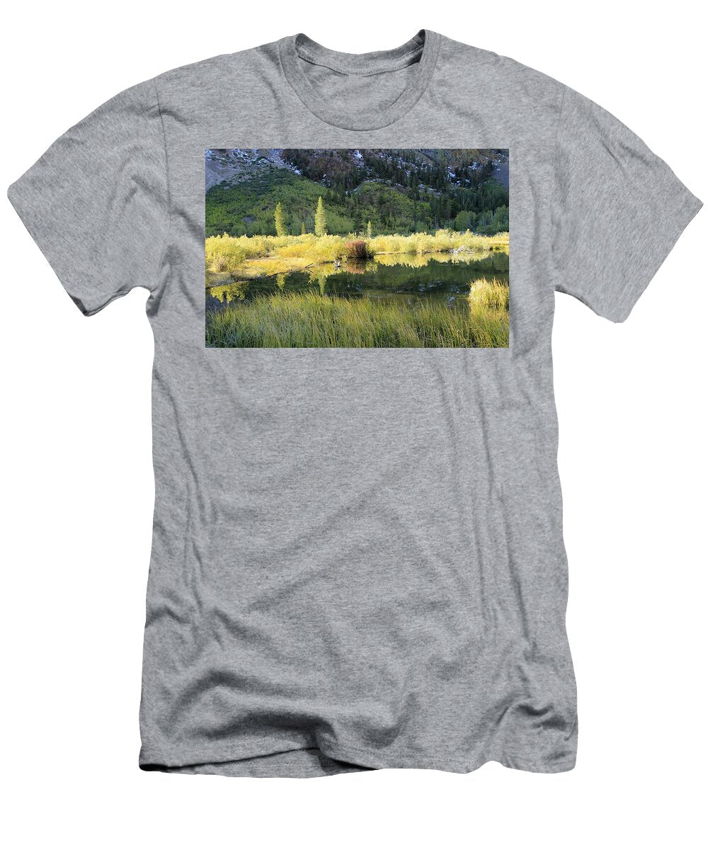 Autumn Beaver Pond Sean Sarsfield T-Shirt