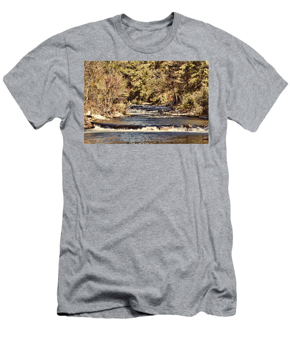 Autumn Colors At the River V2 Douglas Barnard T-Shirt