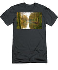 Autumn Forest Canal Reflection Johan Ferret T-Shirt