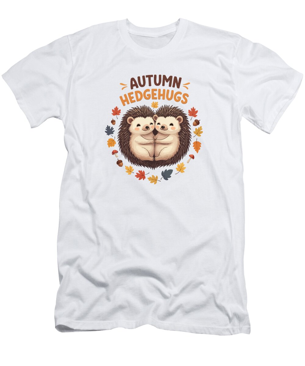 Autumn Hedgehugs Amir Faysal T-Shirt