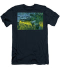 Autumn Plants Reflected in Pond Heeb Photos T-Shirt